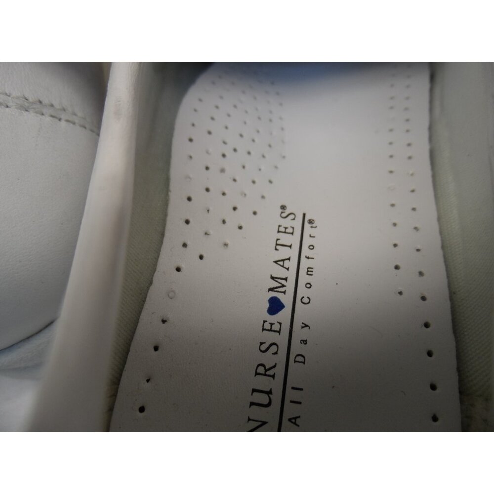 Nurse Mates Women's Anni Lo Slip-Resistant Work Shoes 204214 White Size 8M - Picture 7 of 8
